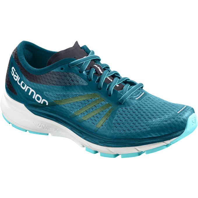 Salomon Israel SONIC RA PRO W - Womens Running Shoes - Turquoise (WDBO-06785)